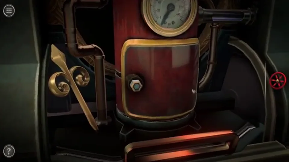 Boxes Lost Fragments Chapter 2 Box 3 Steam Cart and Mechanical Console real mechanical puzzle gameplay