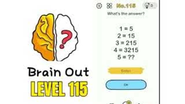 Brain Out: Again! Calculate the answer gameplay