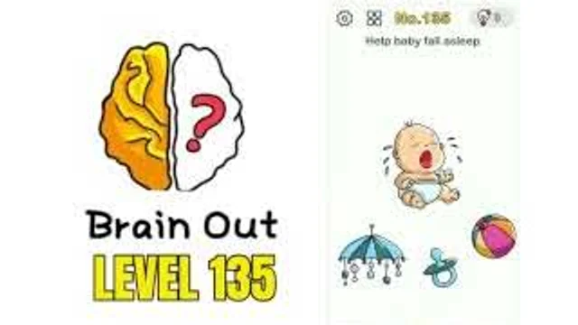 Brain Out: Coax the baby to sleep gameplay