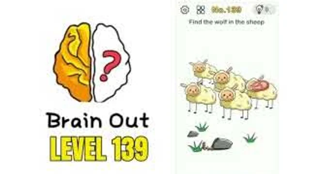 Brain Out: Find a wolf in sheep's clothing gameplay
