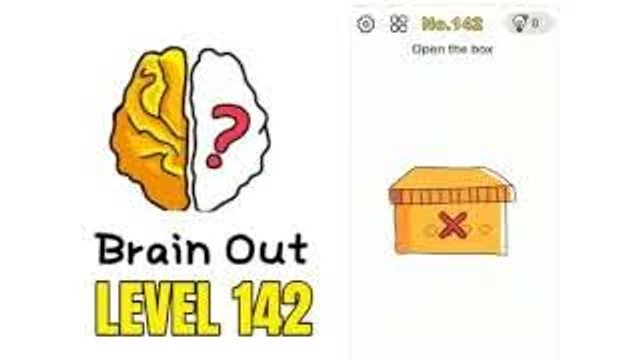 Brain Out Level 142 Open the box real gameplay