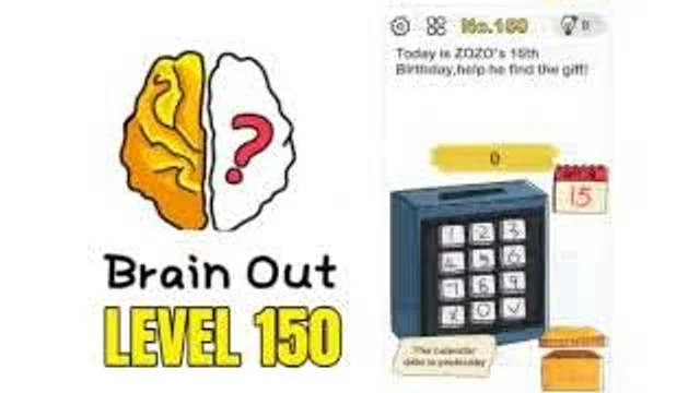 Brain Out: Today is ZOZO's 16th birthday, help him find a gift gameplay