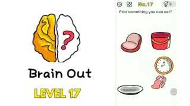 Brain Out: Which can you eat gameplay