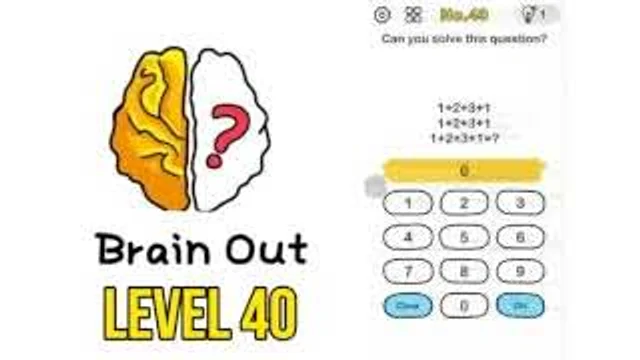 Brain Out: Elementary School math questions 1+2+3+11+2+3+11+2+3+1 =  gameplay