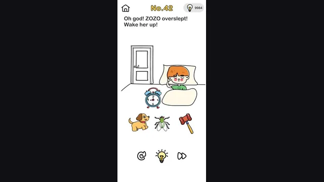 Brain Out: Oh my, woke up late! Hurry up and wake up ZOZO gameplay