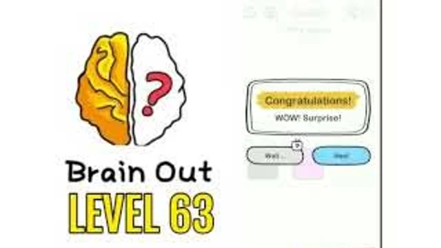 Brain Out Level 63 Find green real gameplay