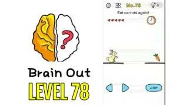 Brain Out: Eat more carrots gameplay