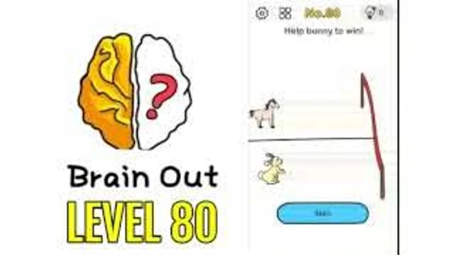 Brain Out: Help the Rabbit win gameplay
