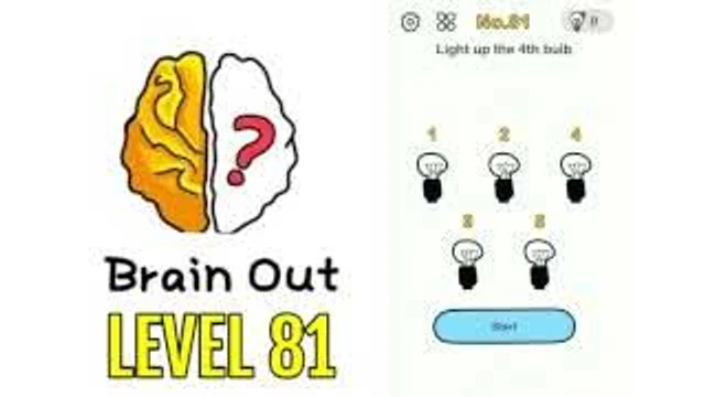Brain Out: Turn on light number 4 gameplay