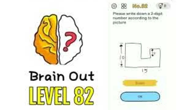 Brain Out: Calculate the 2 digit answer based on the picture gameplay