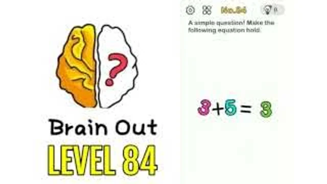 Brain Out Level 85 Drop all the pins real gameplay