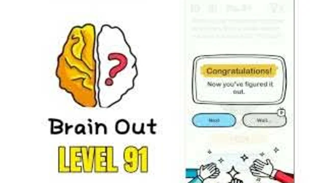 Brain Out Level 92 Catch mice real gameplay