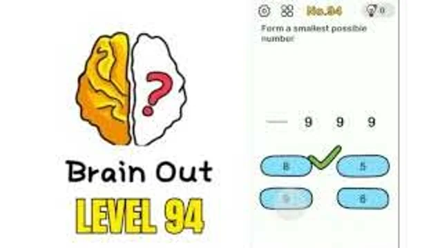 Brain Out Level 95 Again real gameplay