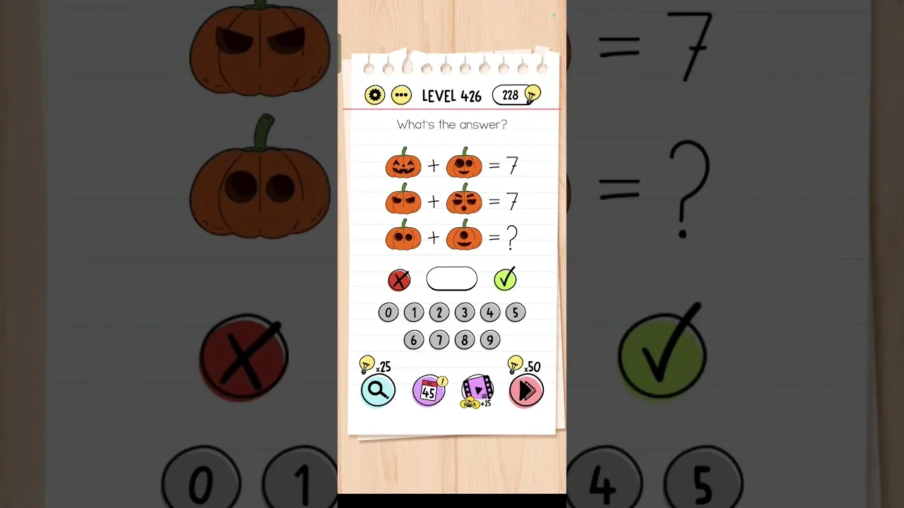 Brain Test Level 426 What’s the answer Answer gameplay screenshot