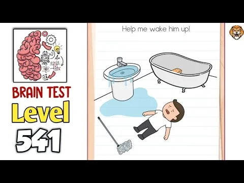 Brain Test Level 541 Help me wake him up! gameplay screenshot