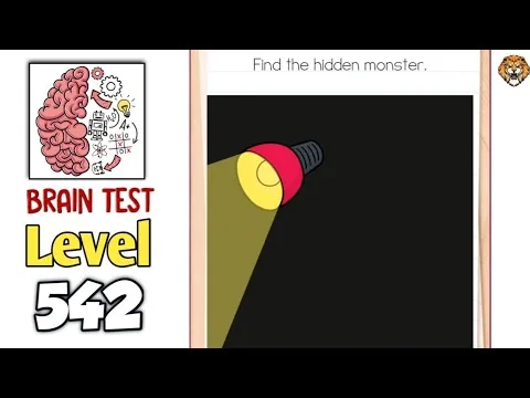 Brain Test Level 542 Find the hidden monster. gameplay screenshot