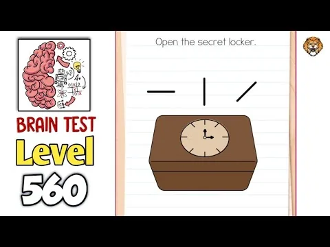 Brain Test Level 560 Open the secret locker. gameplay screenshot