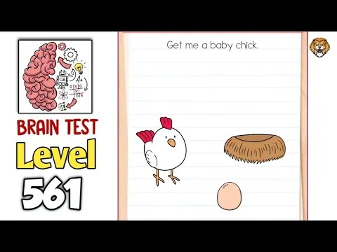 Brain Test Level 561 Get me a baby chick. gameplay screenshot