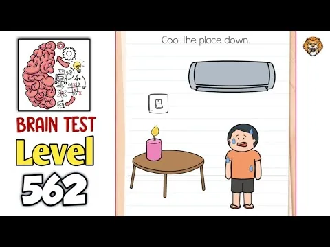 Brain Test Level 562 Cool the place down. gameplay screenshot