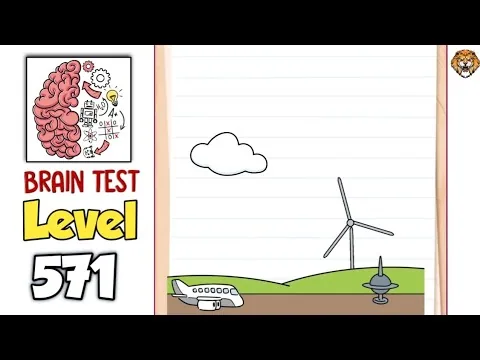 Brain Test Level 571 Get me four clouds. gameplay screenshot