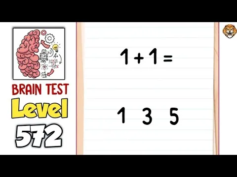 Brain Test Level 572 What's the answer? gameplay screenshot