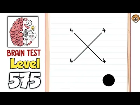 Brain Test Level 575 Tap on a 2. gameplay screenshot