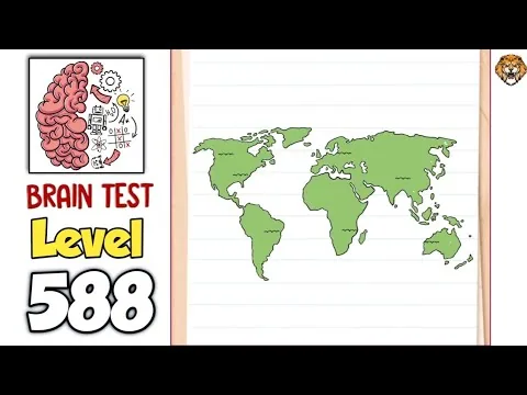 Brain Test Level 588 Where is the World Cup 2026? gameplay screenshot