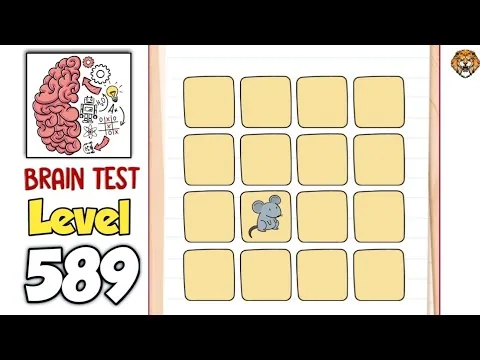 Brain Test Level 589 Catch the mouse. gameplay screenshot