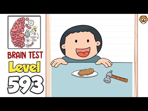 Brain Test Level 593 Break that shell. gameplay screenshot