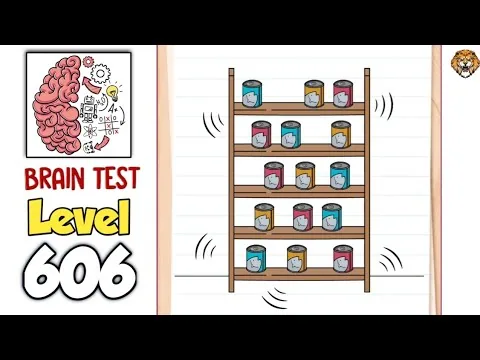 Brain Test Level 606 Balance it. gameplay screenshot