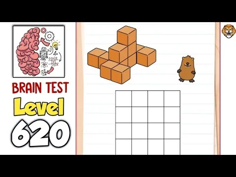 Brain Test Level 620 What does the mole see? gameplay screenshot
