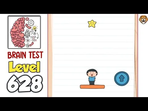 Brain Test Level 628 He wants to reach the star. gameplay screenshot