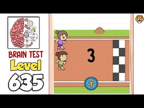 Brain Test Level 635 The purple must win. gameplay screenshot