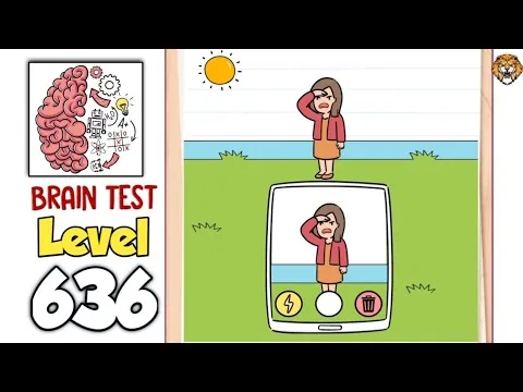 Brain Test Level 636 She wants you to take a good photo. gameplay screenshot