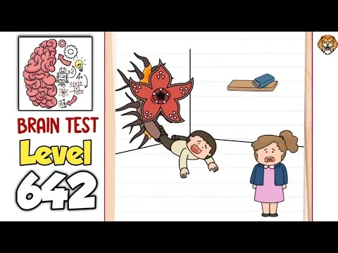 Brain Test Level 642 Stop the monster! gameplay screenshot