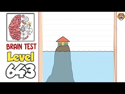 Brain Test Level 643 Save the house! gameplay screenshot
