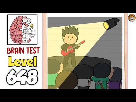 Brain Test Level 648 Save his performance. gameplay screenshot
