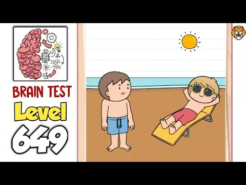 Brain Test Level 649 He wants to look at the sun. gameplay screenshot
