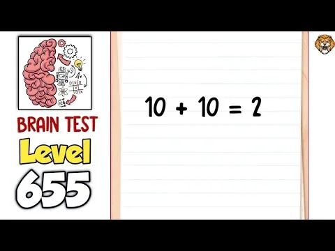 Brain Test Level 655 How?! gameplay screenshot
