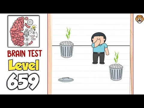 Brain Test Level 659 Get rid of the bad smell. gameplay screenshot