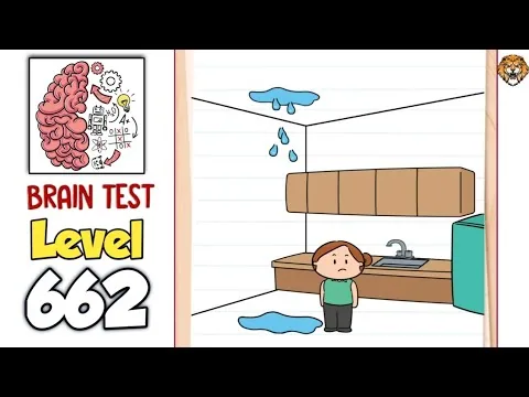 Brain Test Level 662 Stop the leak! gameplay screenshot