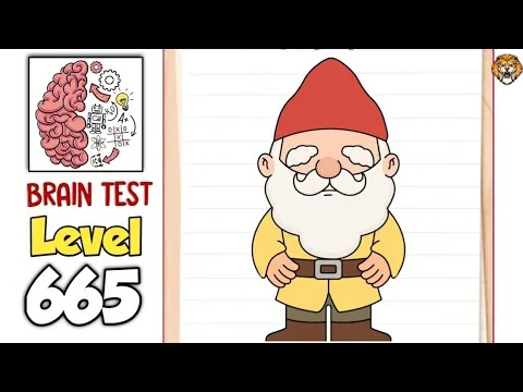Brain Test Level 665 Wake the gnome up. gameplay screenshot