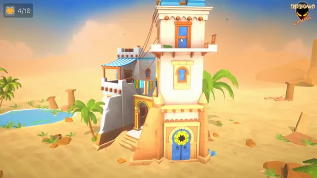 Cats in Time The Village gameplay