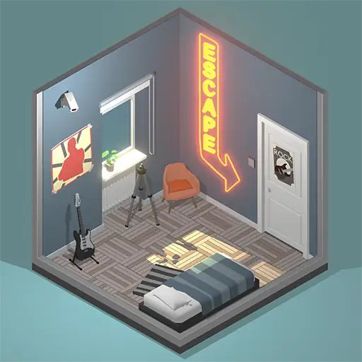 Official 50 Tiny Room Escape cover artwork by Kiary Games