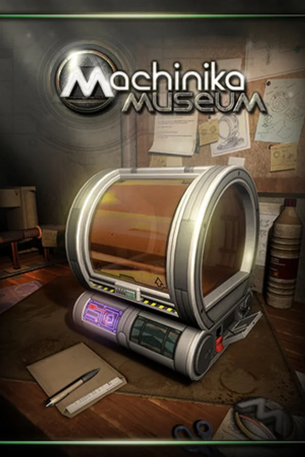 Official Machinika: Museum cover artwork by Littlefield Studio
