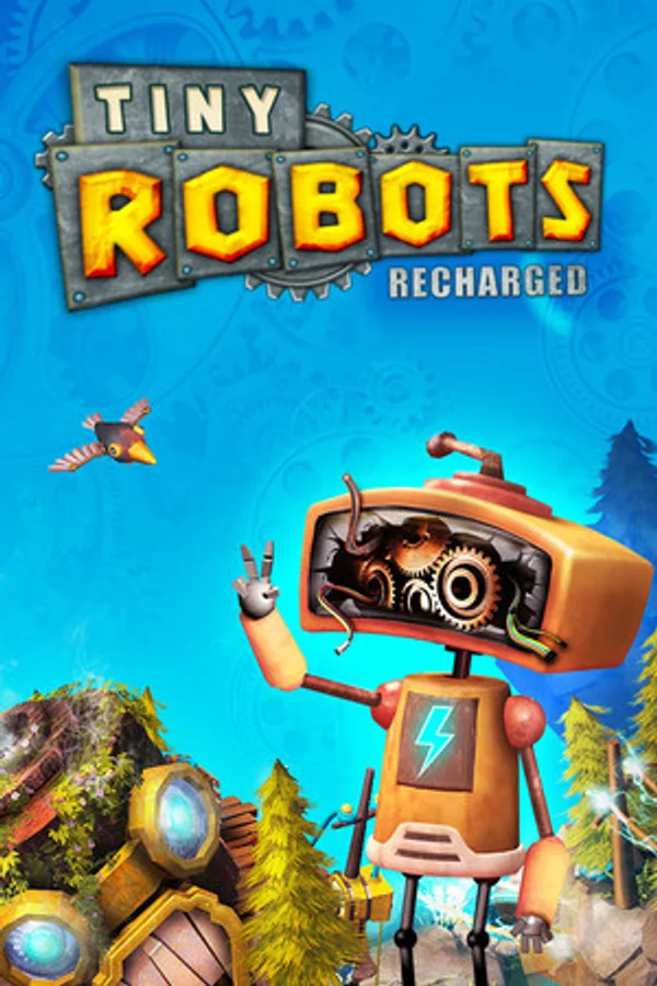 Official Tiny Robots Recharged cover artwork by Big Loop Studios
