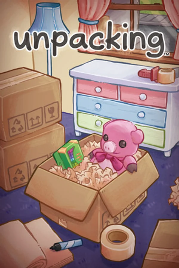 Official Unpacking cover artwork