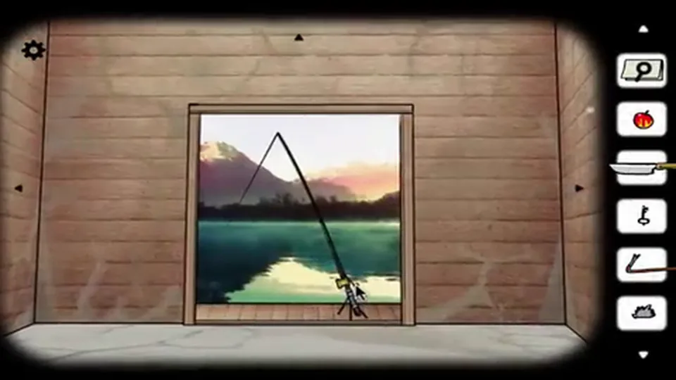 Cube Escape The Lake real gameplay puzzle scene