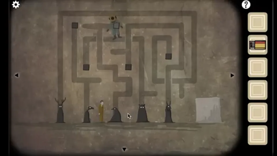 Cube Escape The Cave real gameplay puzzle scene