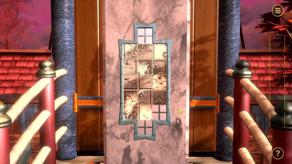 Doors Paradox Chapter 1 Level 11 Asian Fall real gameplay diorama